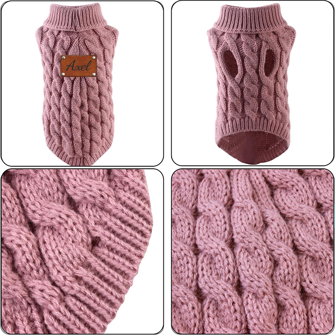 Personalized Name Winter Pet Sweater Vest | KKPet59