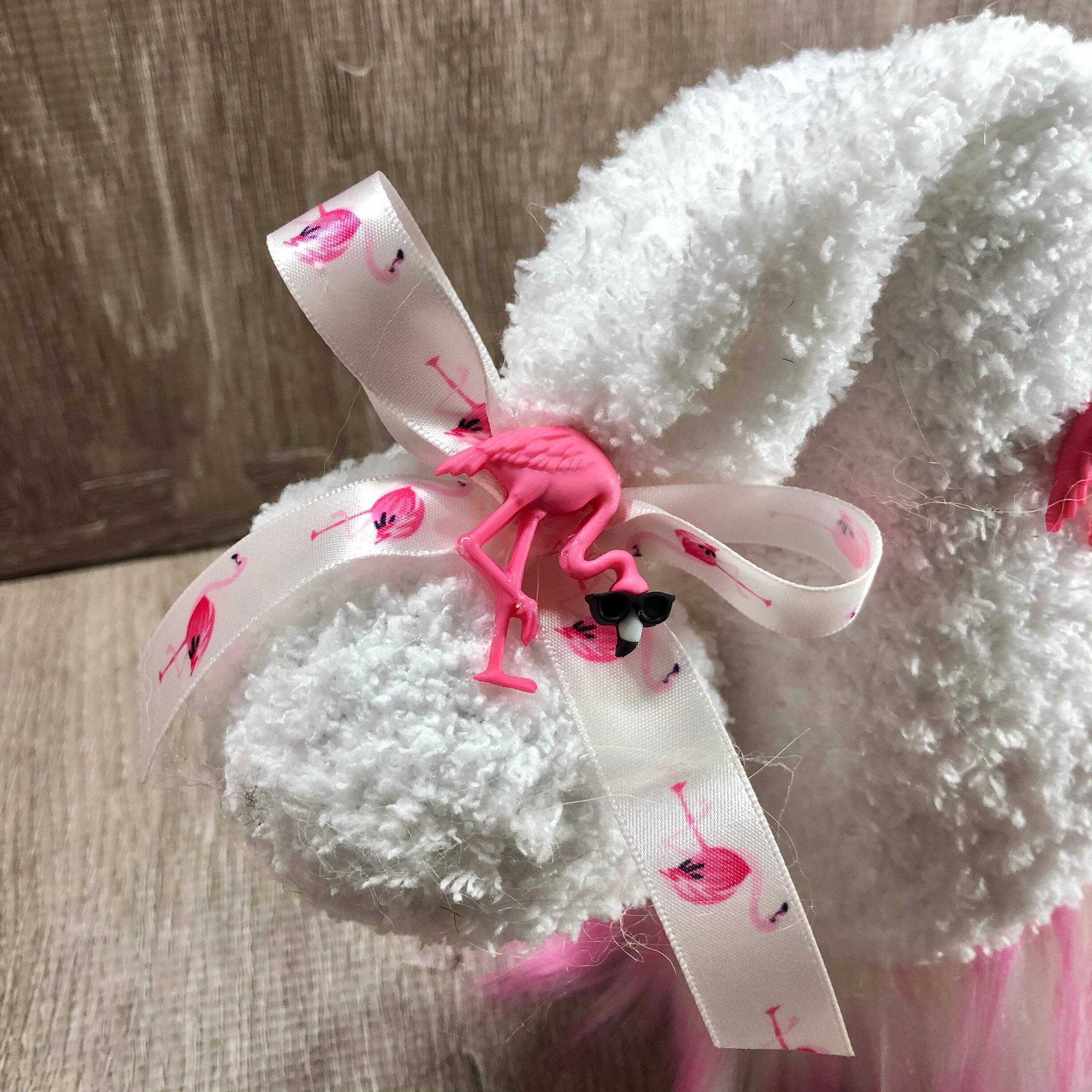 Flamingo Gnome --Tiered Tray Gnome