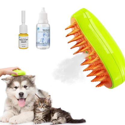 Cozyk Rechargeable Steam Pet Brush