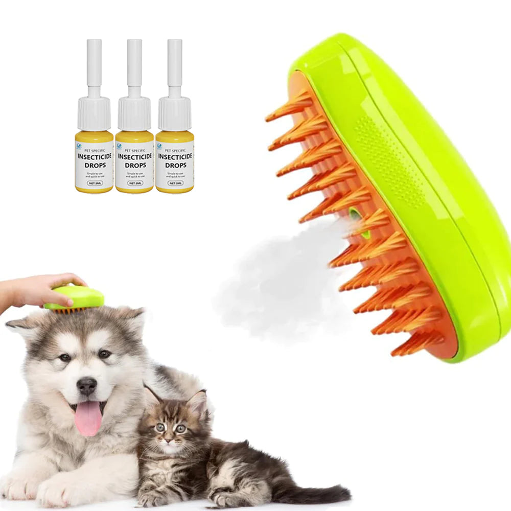 Cozyk Rechargeable Steam Pet Brush