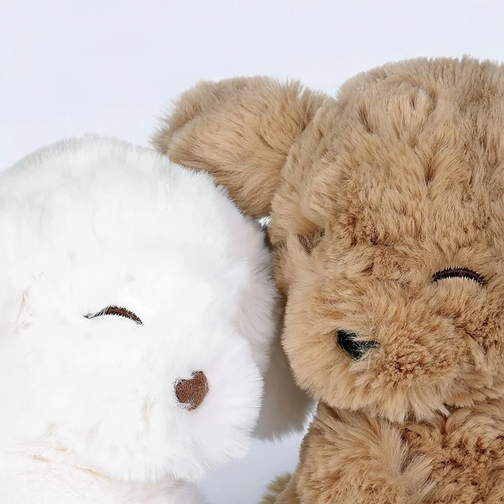 (Set of 2) Personalized Lavender Scented Doll with Name, Custom Hugging Bear/Puppy Plush Toy, Valentine's Day/Anniversary Gift for Couple/Lover/Friend