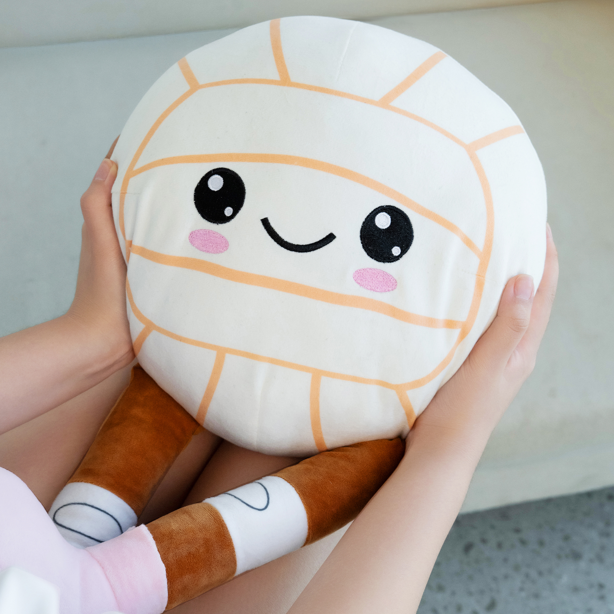 Personalized Softball/Volleyball Plush Toy with Name, Cute Sports Plush Doll, Sofa Bedroom Decor, Birthday/Christmas Gift for Kids/Sports Lover/Player