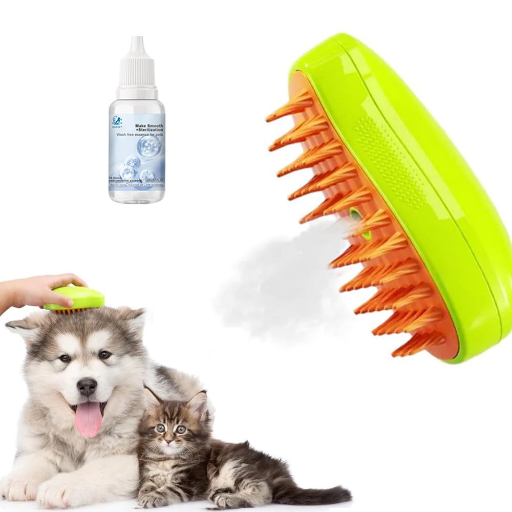 Cozyk Rechargeable Steam Pet Brush