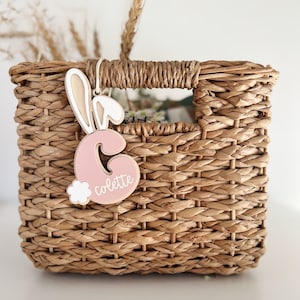 Easter Bunny Basket Tag / Easter Basket Tag / personalized Easter Basket Tag