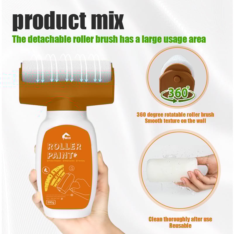 🔥🔥Buy More Save more - Wall Roller Latex Paint