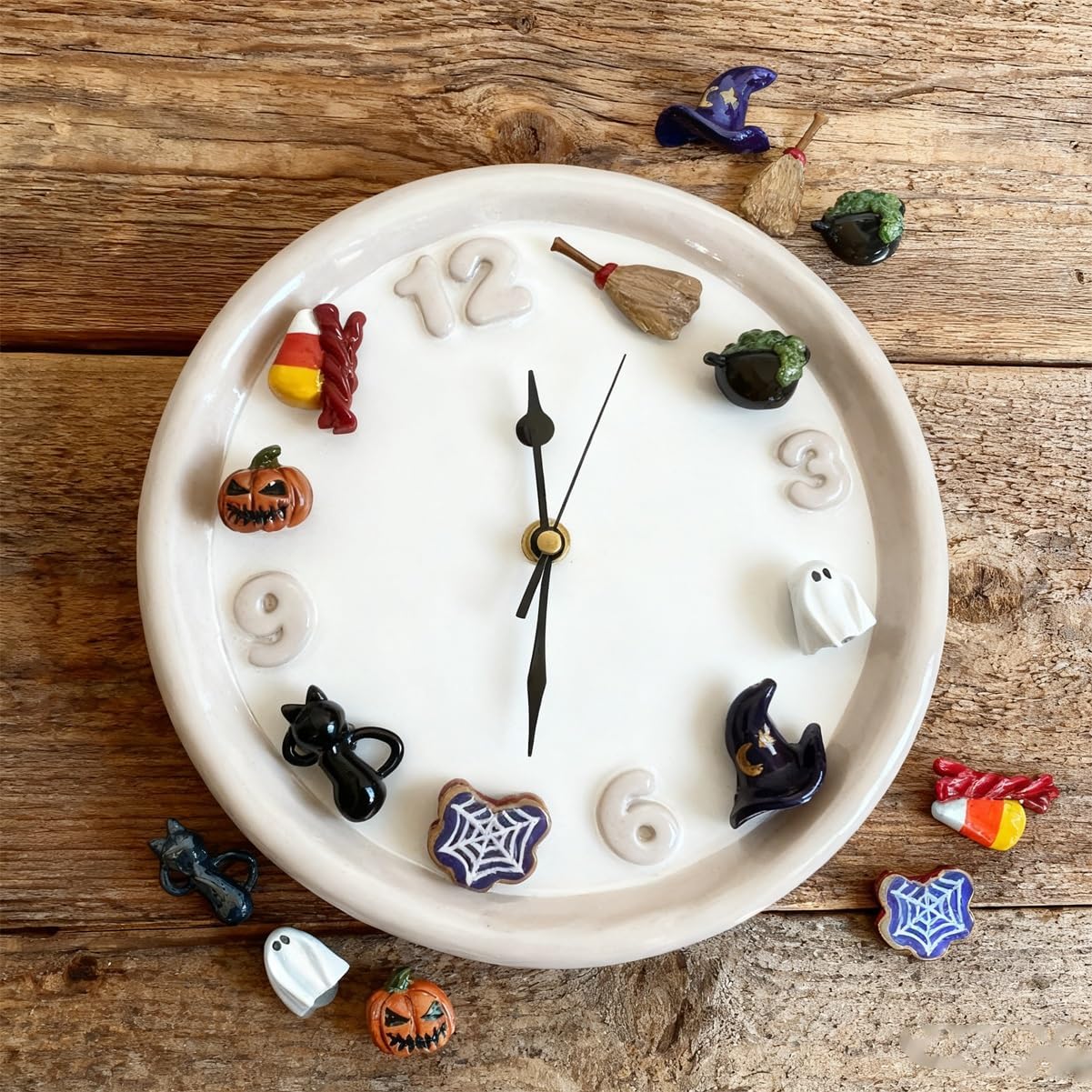 🎄HOT SALE 49% OFF⛄-🕰️Holiday Charm Clock with Seasonal Magnet Charms