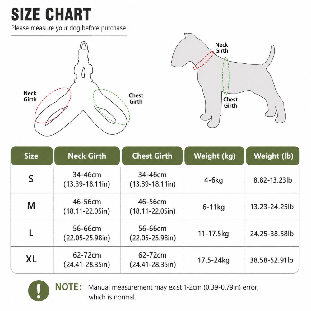 Personalized No-Pull Dog Harness