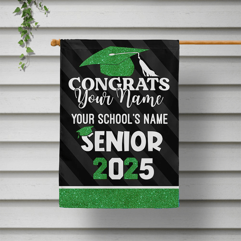 Best Gift Idea Graduation Garden Flag, Class of 2025, Senior Gift-no include flagpole
