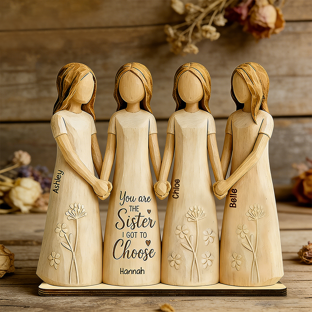 Personalized Celebrates Friendships Sisters Keepsake