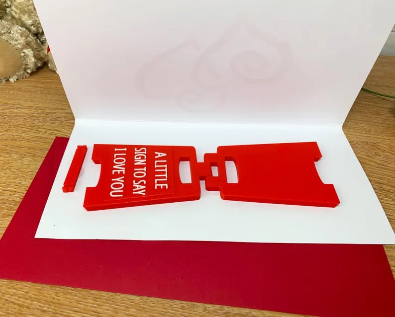 Valentine's Day Deals - Romantic Mini Sign. A Little Sign to Say I Love You