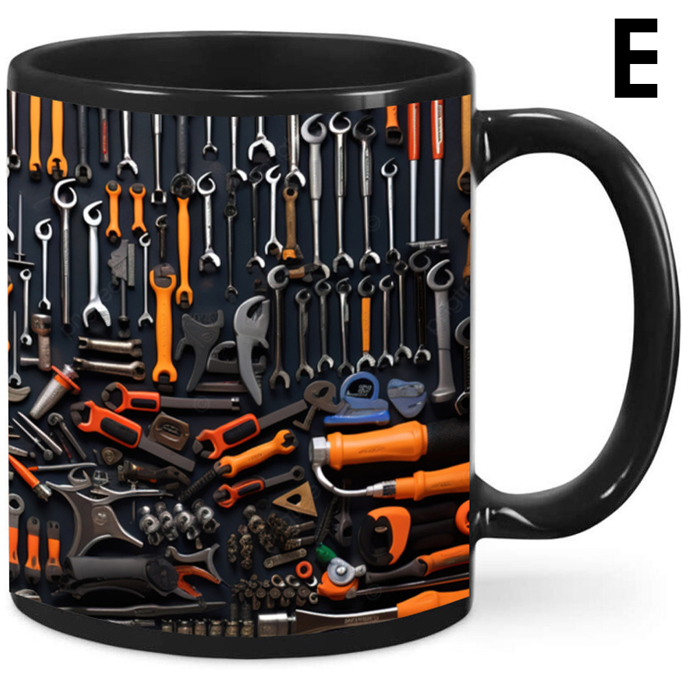 Unique 3D Mechanic Toolbox Set Mug