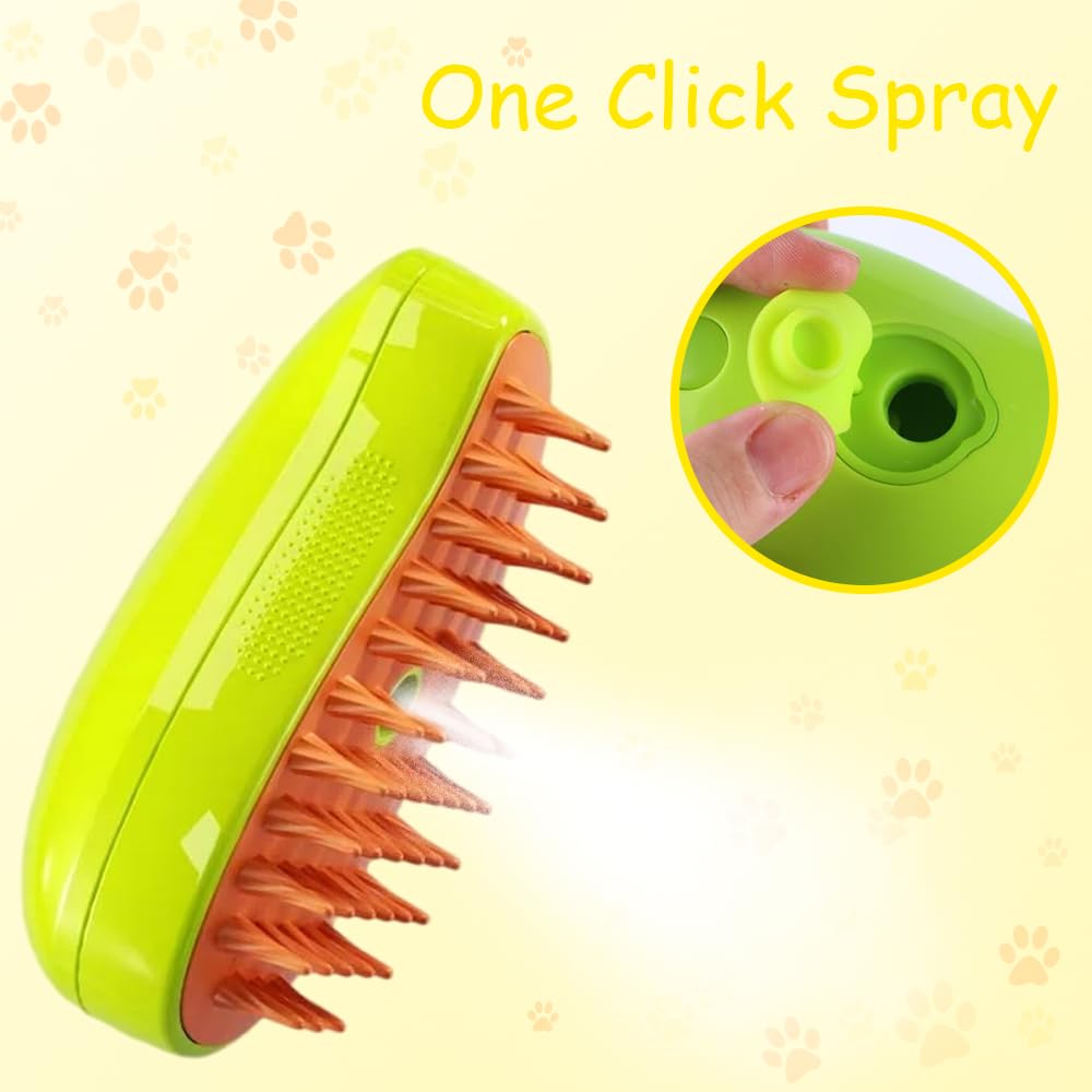Cozyk Rechargeable Steam Pet Brush