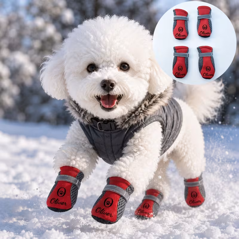 Personalized Name Pet Outdoor Shoes