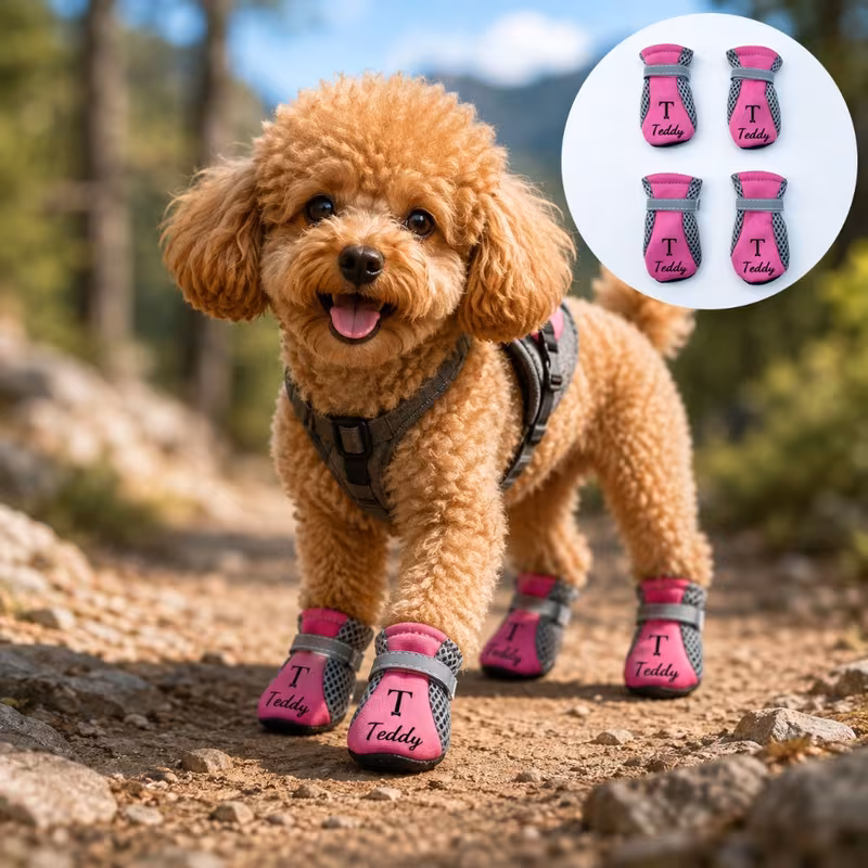 Personalized Name Pet Outdoor Shoes
