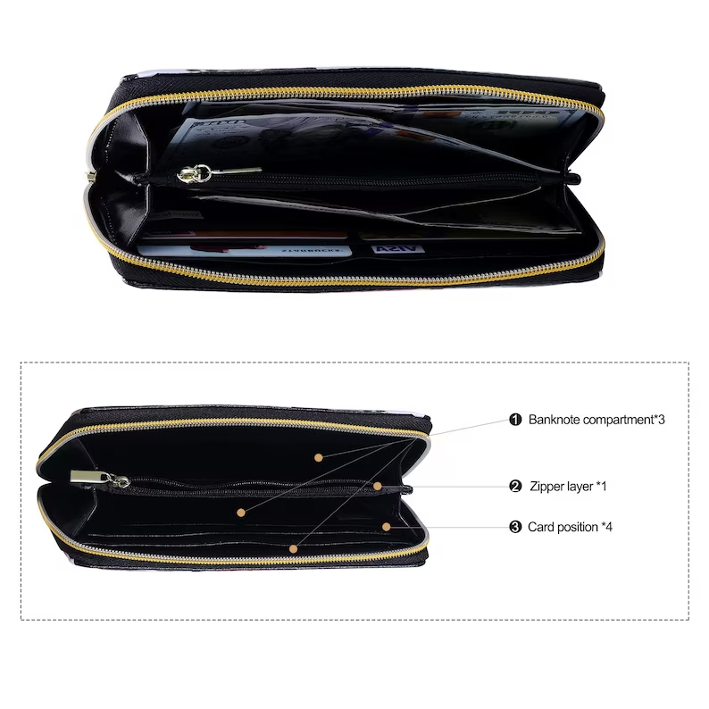 Personalized Photo Collage Wallet 6 Photo