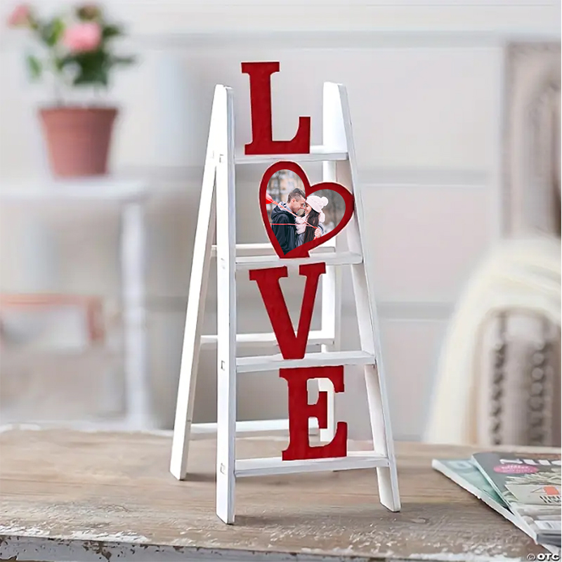 Personalized Photo Lover's Ladder Desktop Decoration