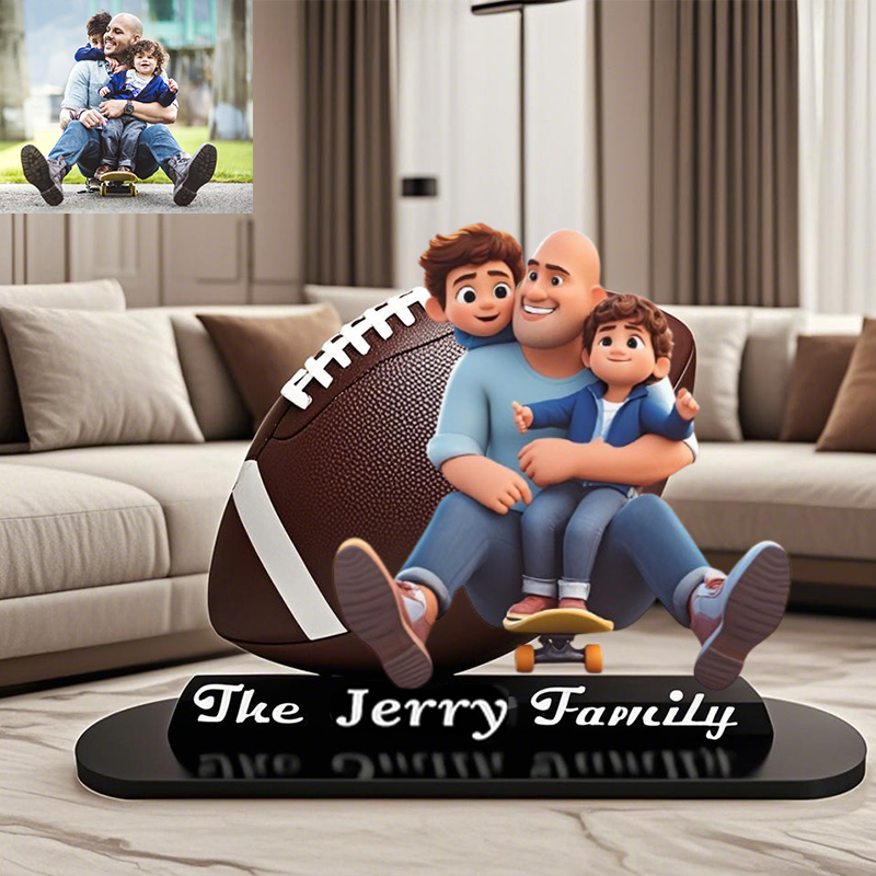 Personalized Photo Holiday Gift Acrylic Stand