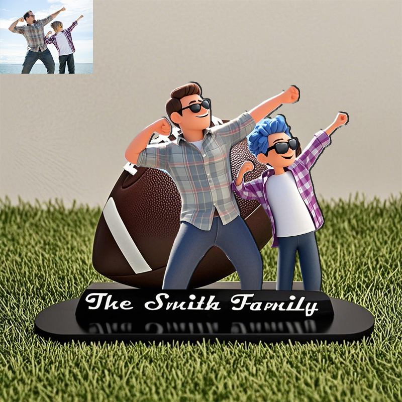 Personalized Photo Holiday Gift Acrylic Stand