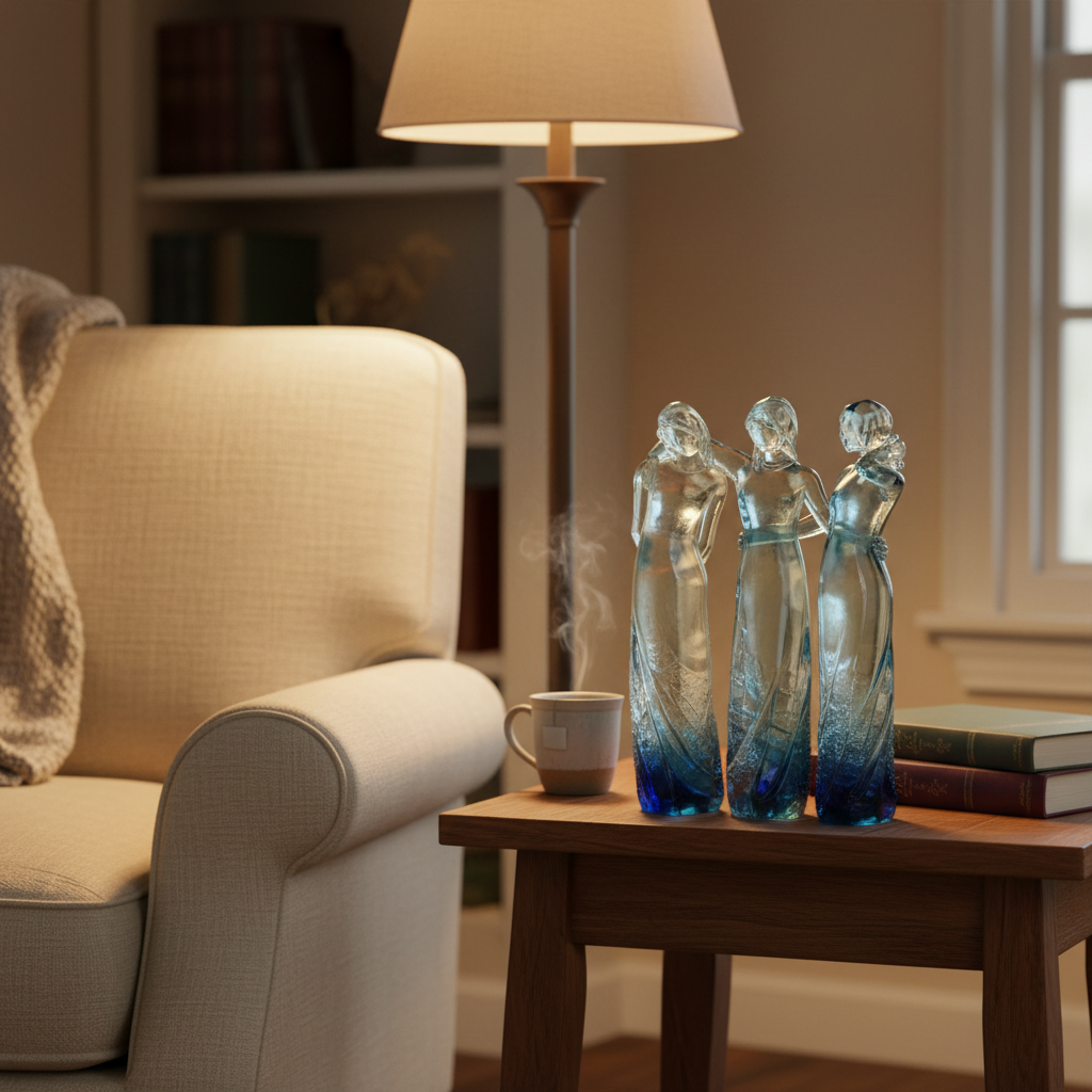 🔥LAST DAY 49% OFF🌊Sisters by My Side, Celebrates Friendships Three Sisters Sculpture