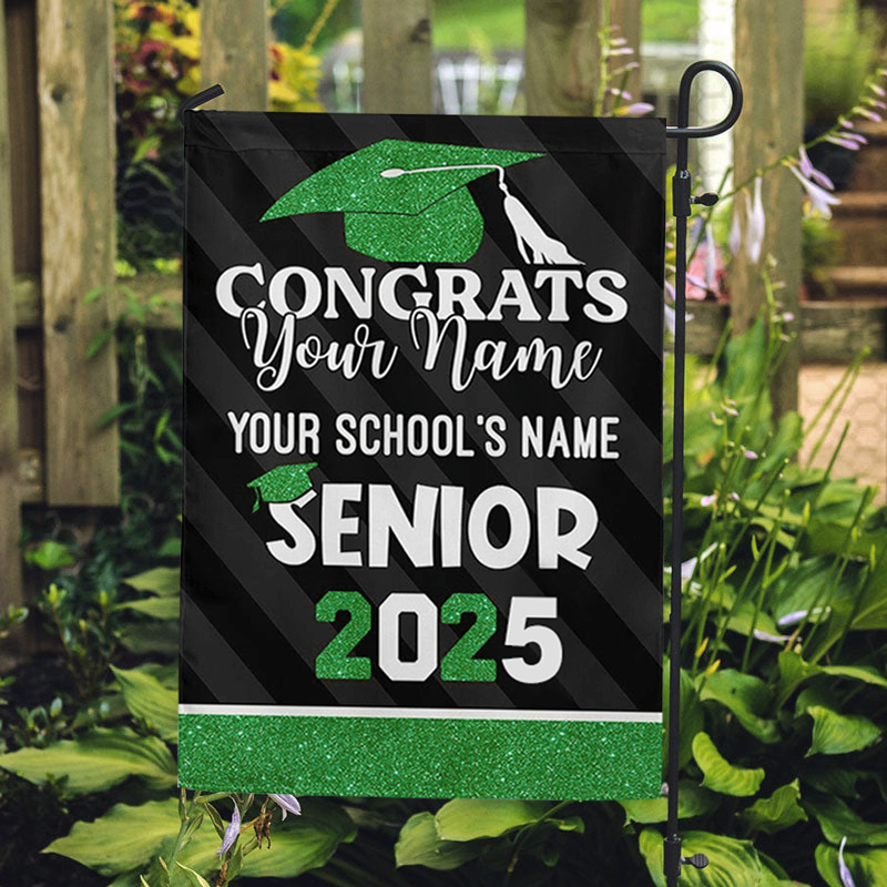 Best Gift Idea Graduation Garden Flag, Class of 2025, Senior Gift-no include flagpole