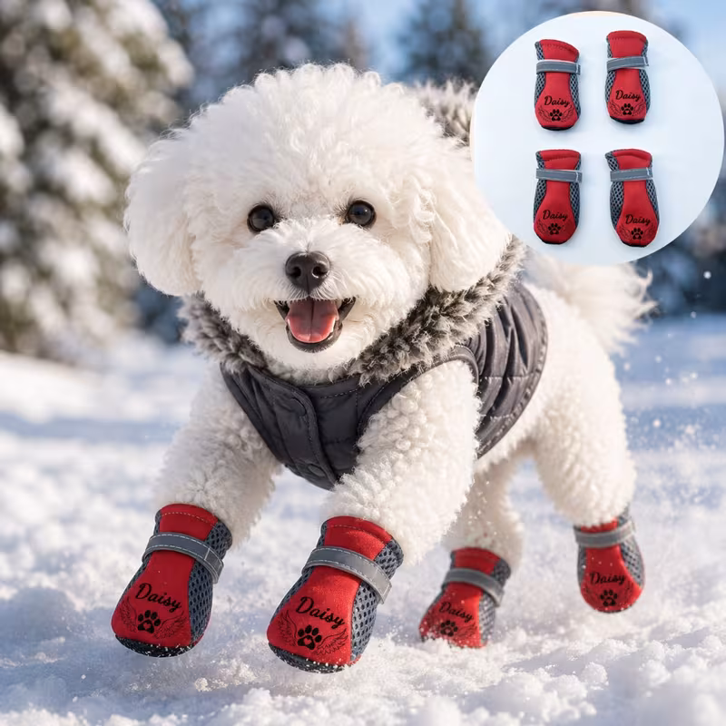 Personalized Name Pet Outdoor Shoes
