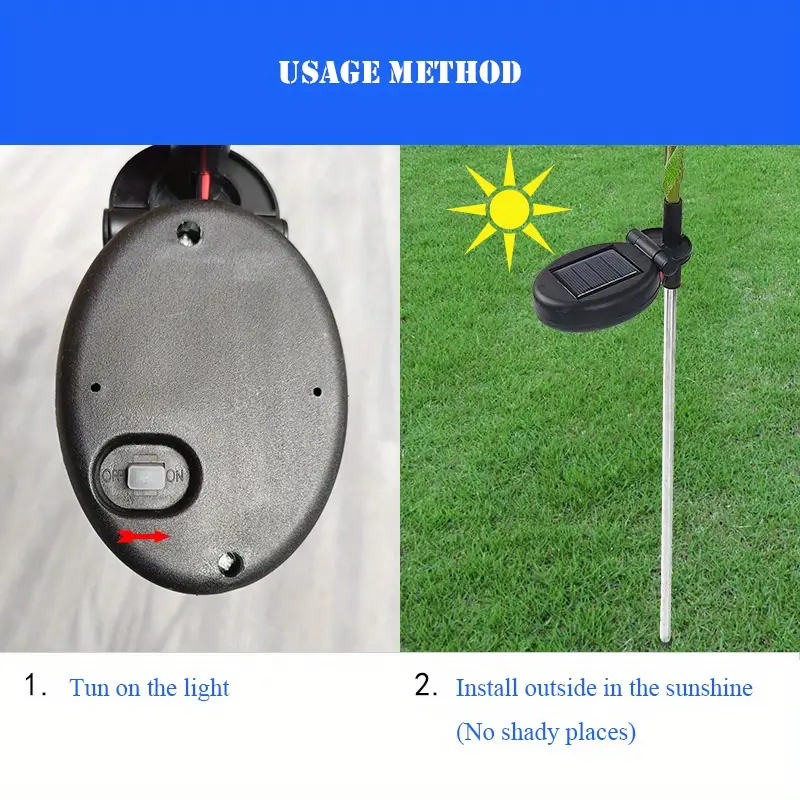 4 pack outdoor solar lights waterproof hydrangea garden stake lights realistic led flowers powered decorative ground solar flower lights for lawn decoration yard backyard decor gift details 3