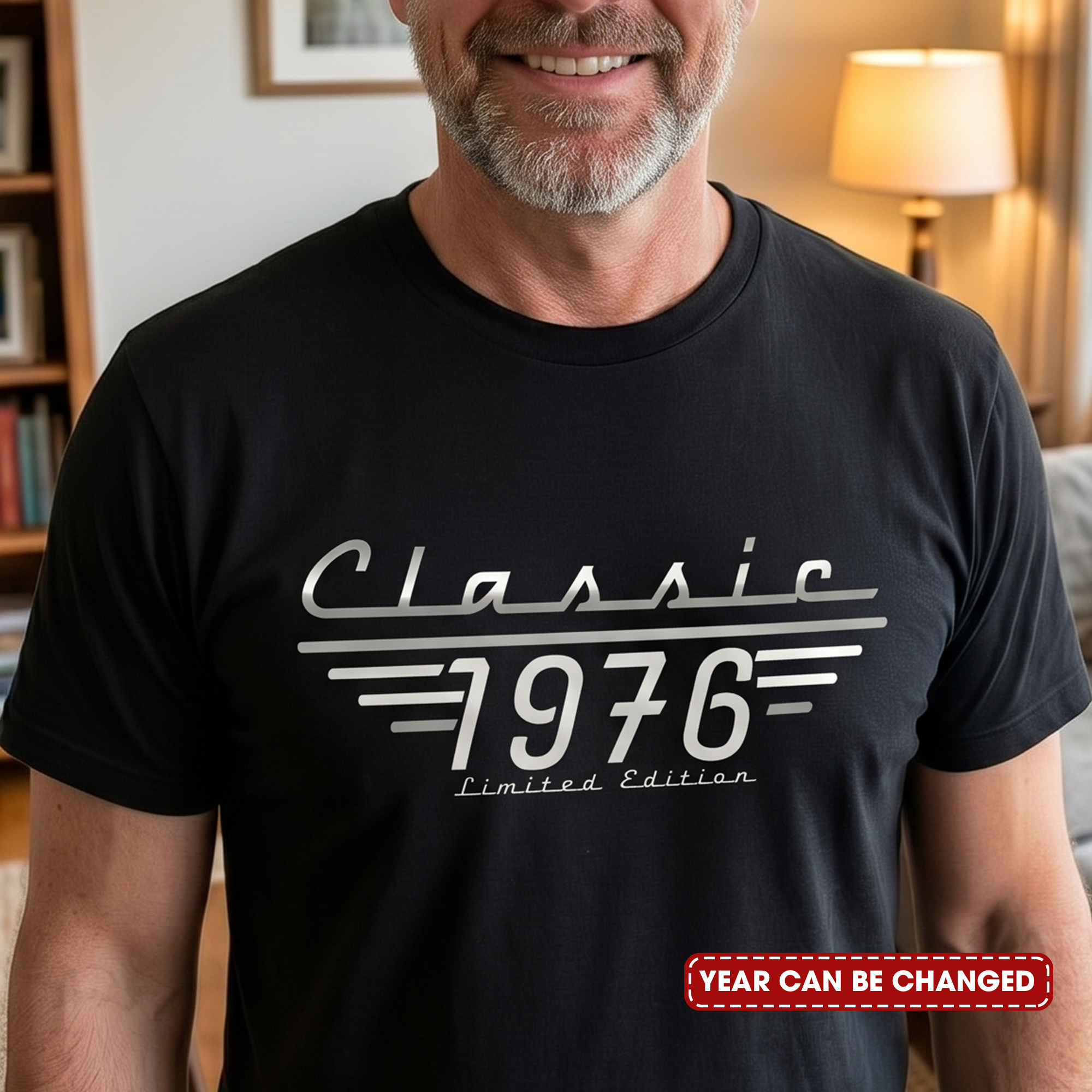 Father's Day Gifts, Classic Limited Edition - Birthday Gift, Vintage Old Age Gift For Him, Dad, Husband, Grandpa - Personalized Shirt