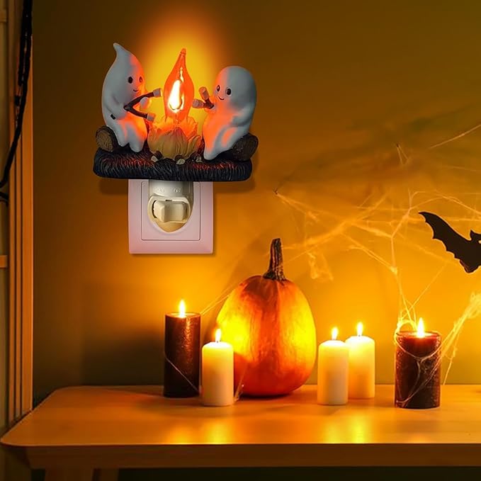 Christmas Santa Claus Campfire Nightlight