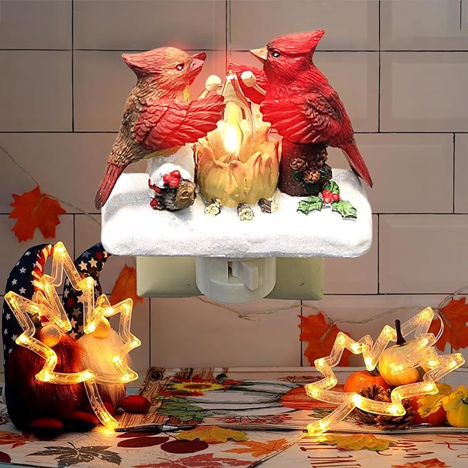 Christmas Santa Claus Campfire Nightlight