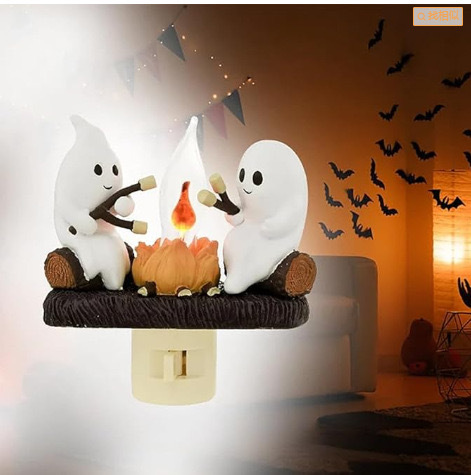 Christmas Santa Claus Campfire Nightlight
