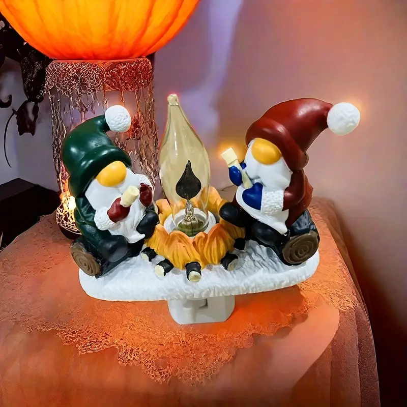 Christmas Santa Claus Campfire Nightlight