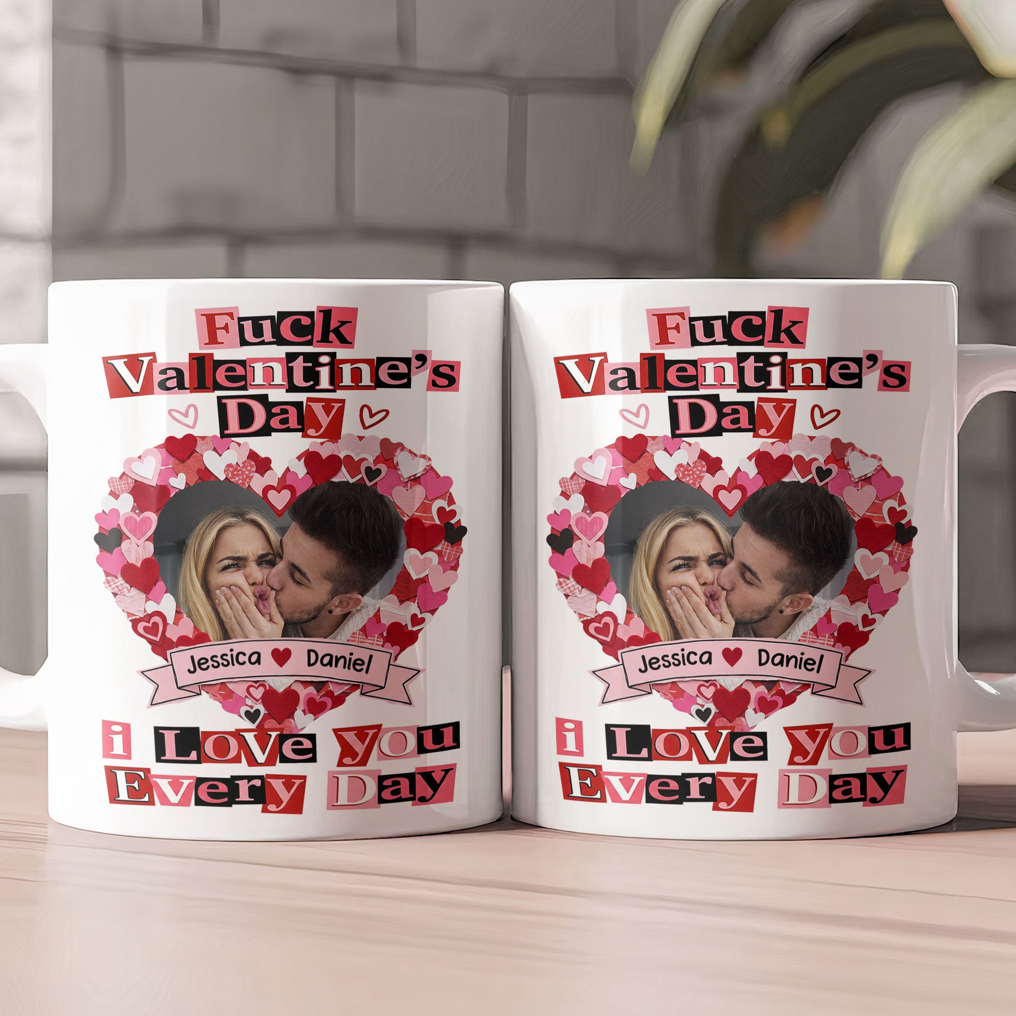 Fun Valentines Gifts For Her - Personalized Photo Mug