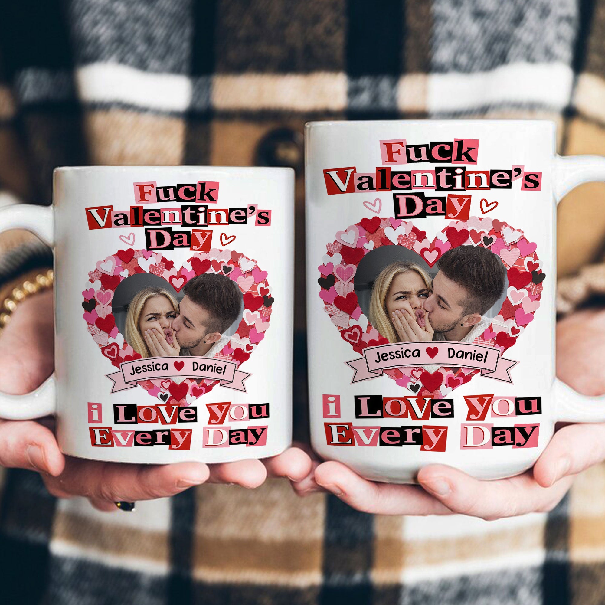 Fun Valentines Gifts For Her - Personalized Photo Mug
