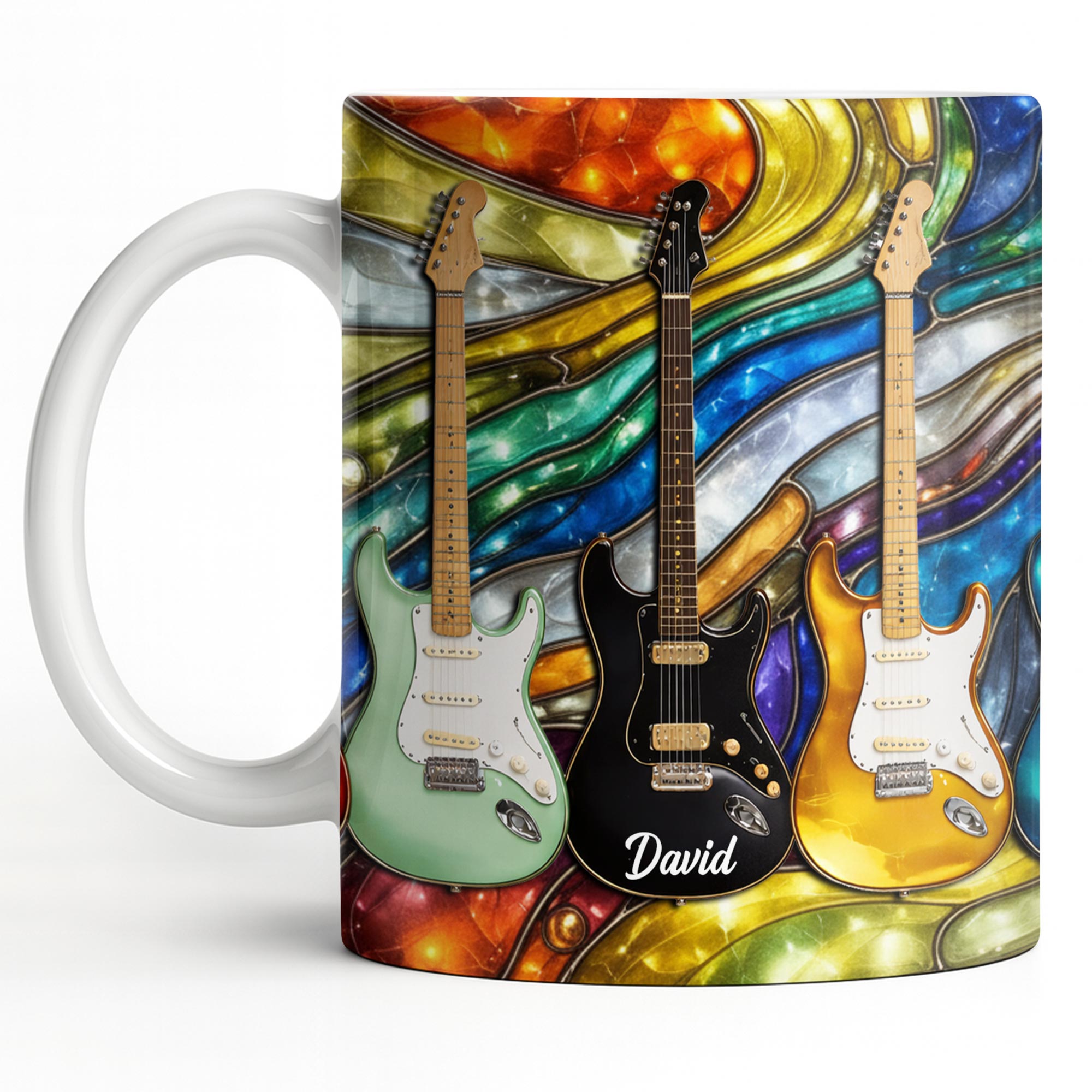 David Electric Guitar Art