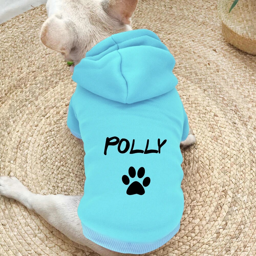 Personalized Warm Dog Hoodie for Comfort & Unique