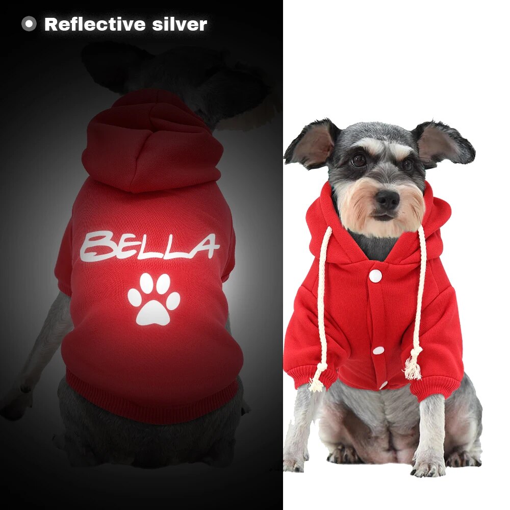Personalized Warm Dog Hoodie for Comfort & Unique