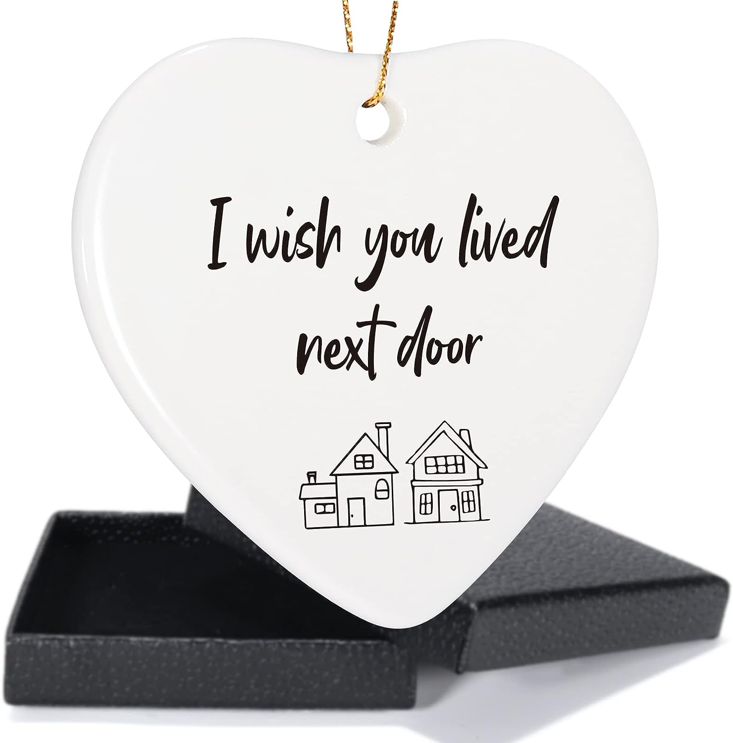 Fashion Commemorative Heart Hanging Ornament Gift
