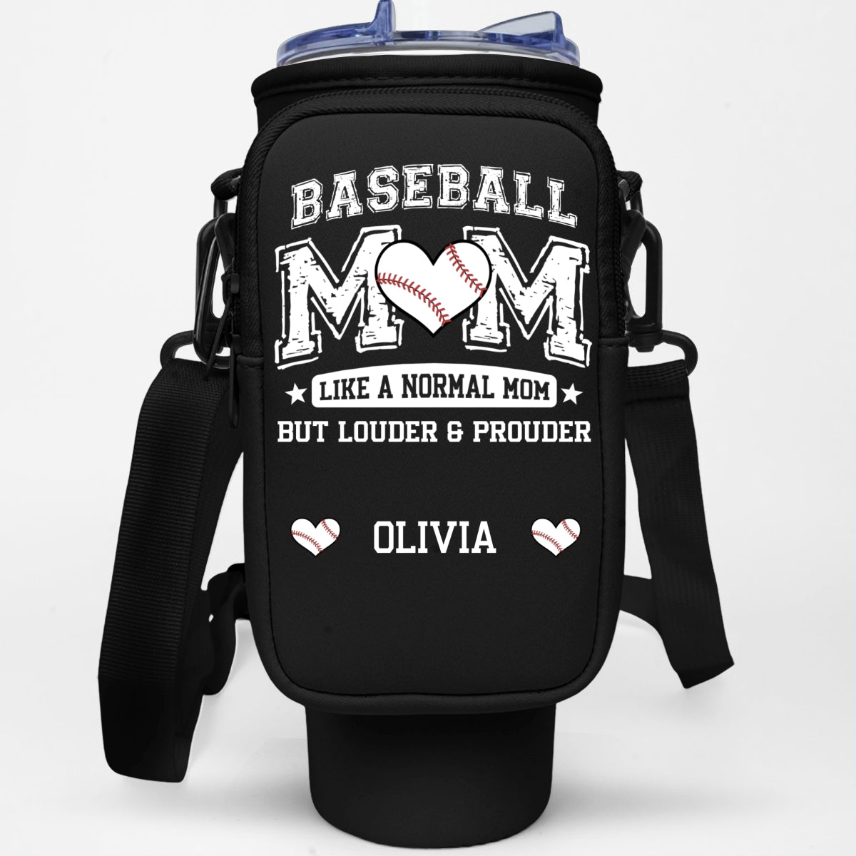 Game Day Is My Therapy - Personalized Custom Water Bottle Carrier Bag