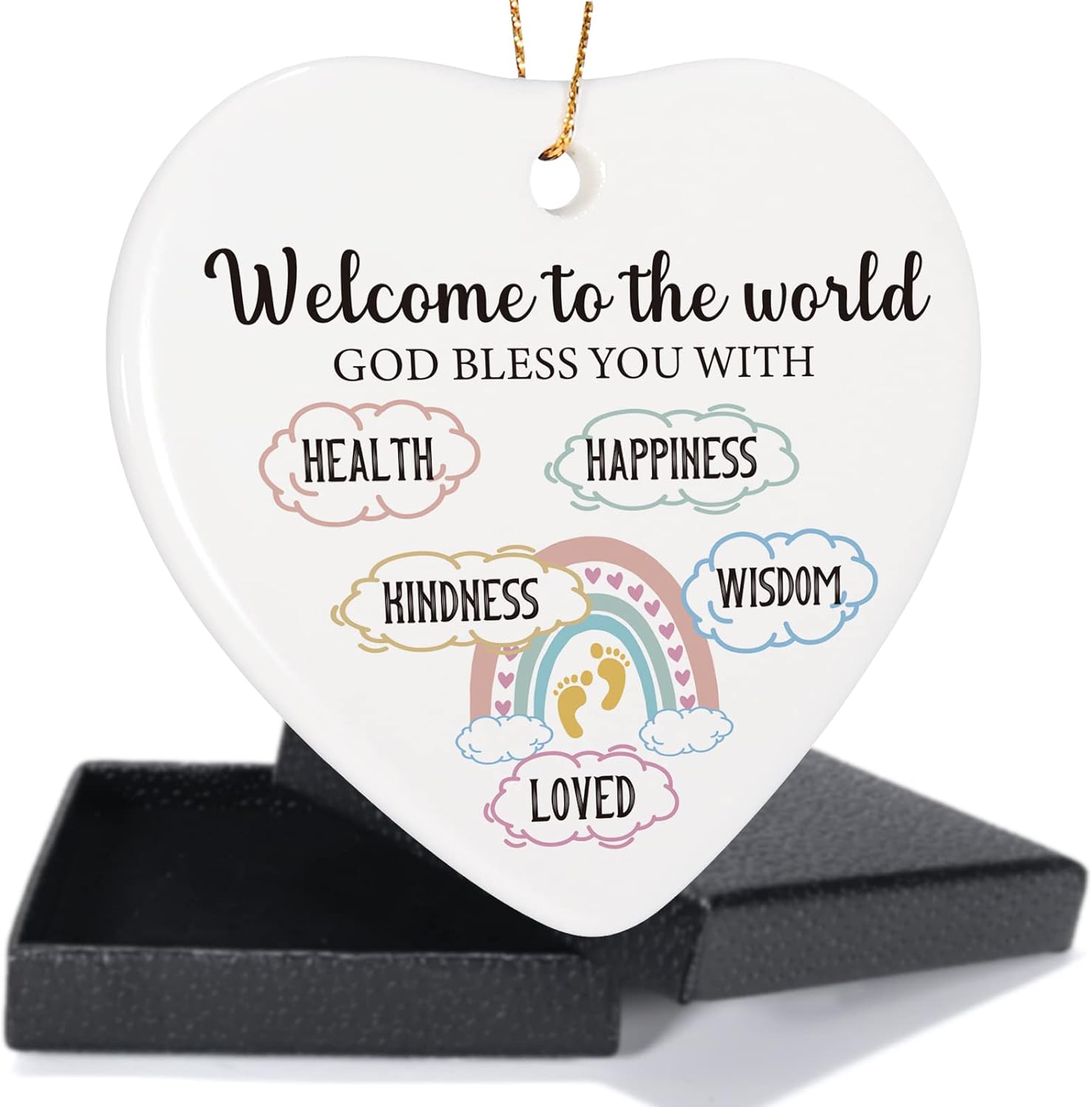 Fashion Commemorative Heart Hanging Ornament Gift