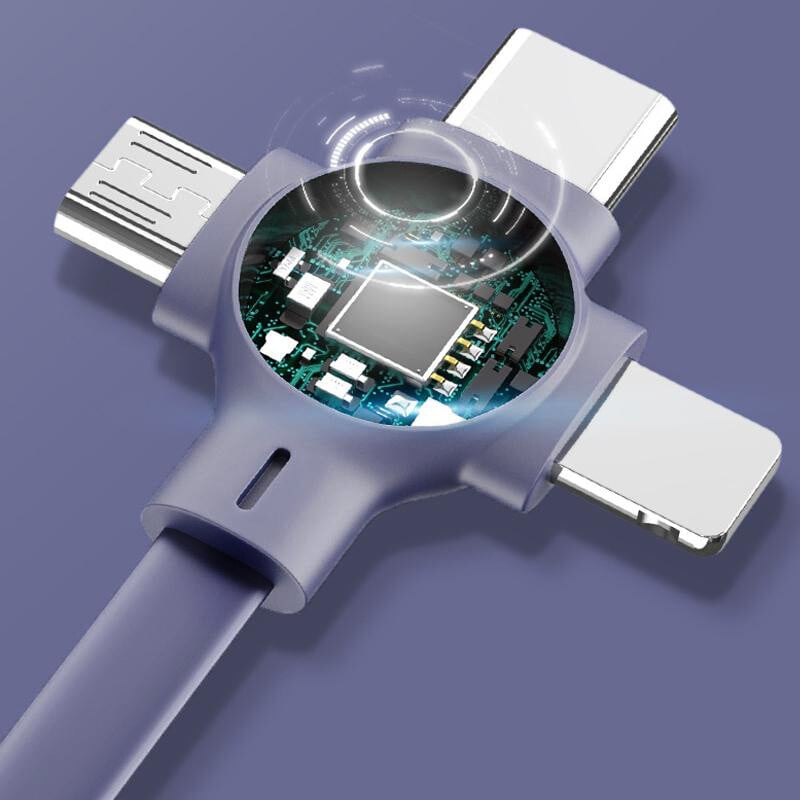 3 in 1 Data Line Fast Charging Line Storage Box