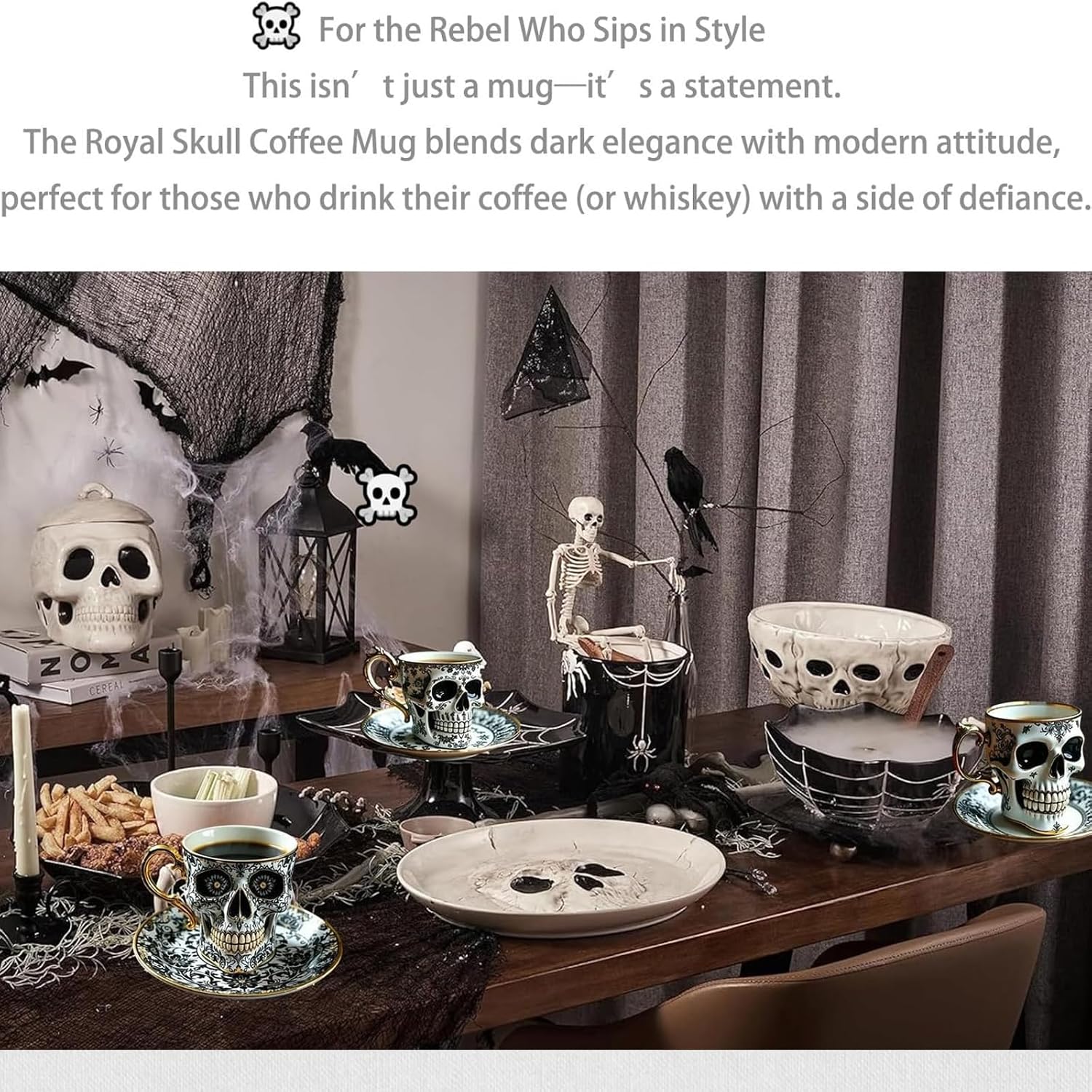 💀Royal Skull Coffee Mug☕