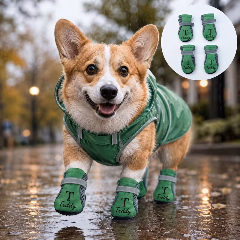 Personalized Name Pet Outdoor Shoes