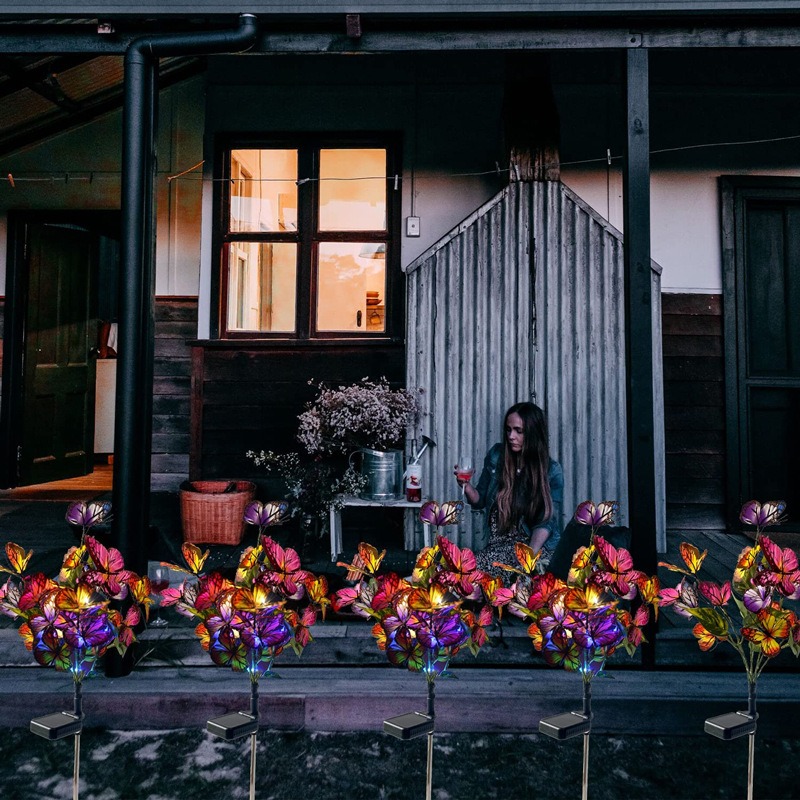 Solar Outdoor Butterfly Lights