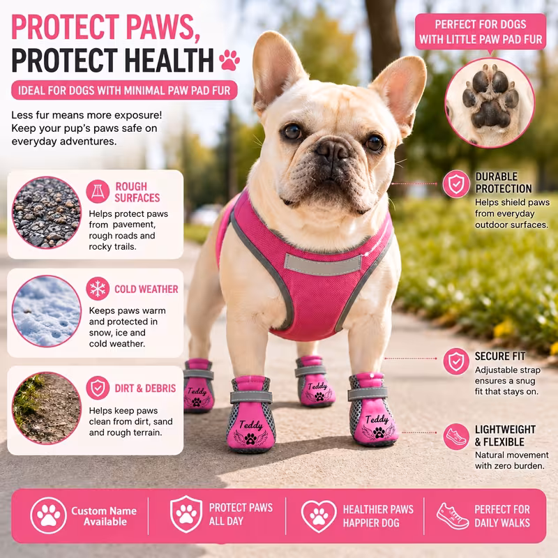 Personalized Name Pet Outdoor Shoes