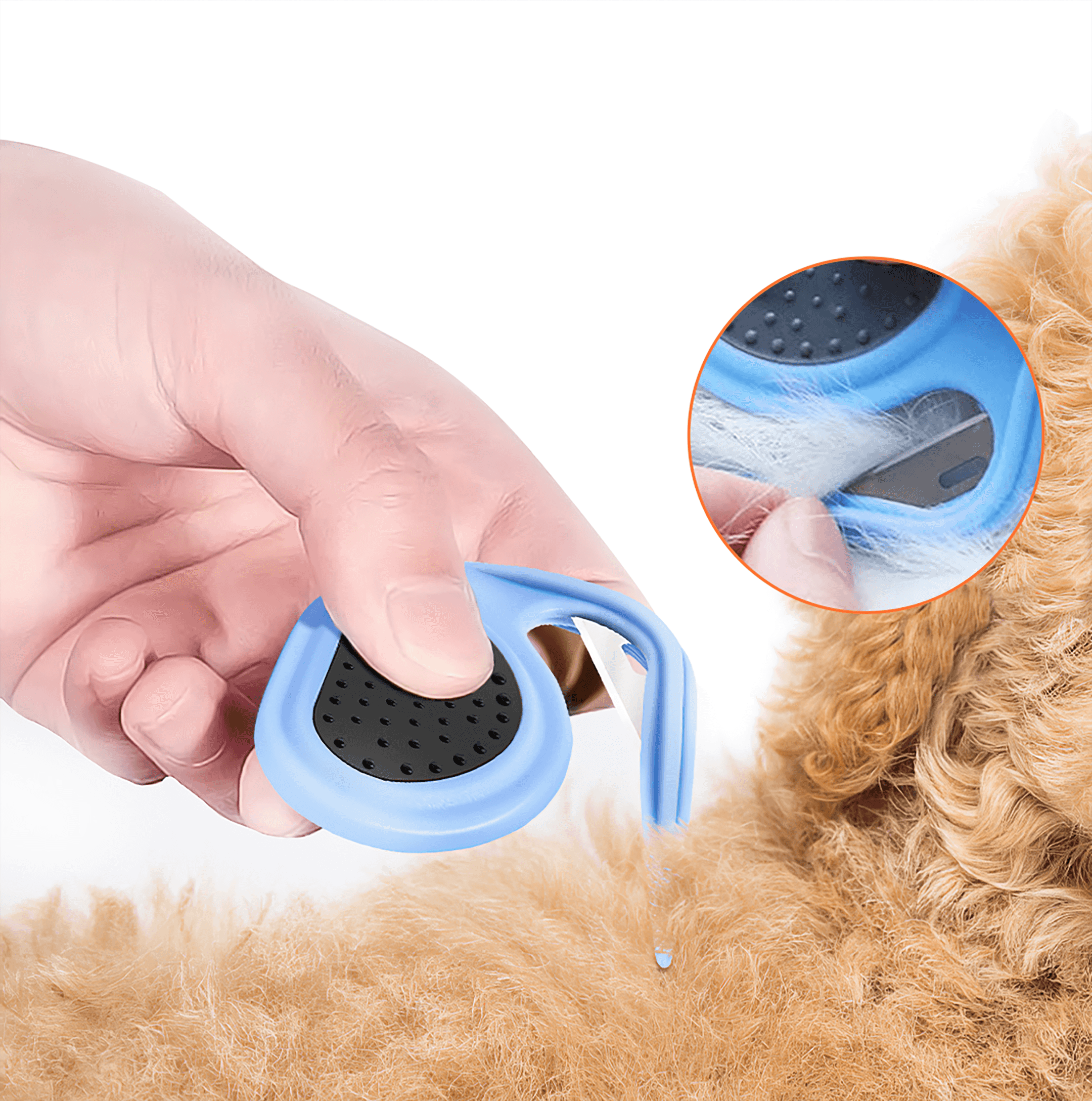 FurGroom Pro -  Long-Haired Pet Grooming Knife