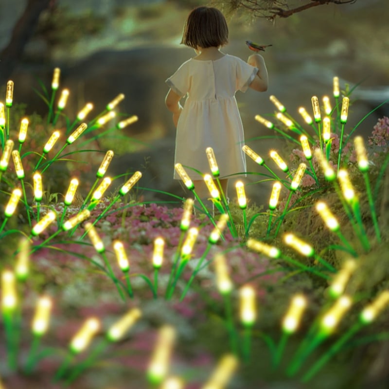 (HOT SALE NOW)-Swaying Solar Garden Lights