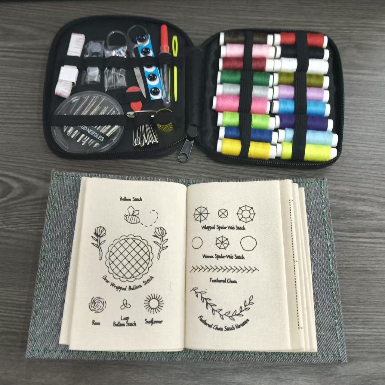 🔥Limited Time 47% OFF-Stitch Book 🪡📖with 106 different stitches