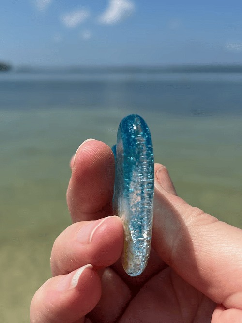 THE BEST GIFT--Glass Beach Pocket Heart
