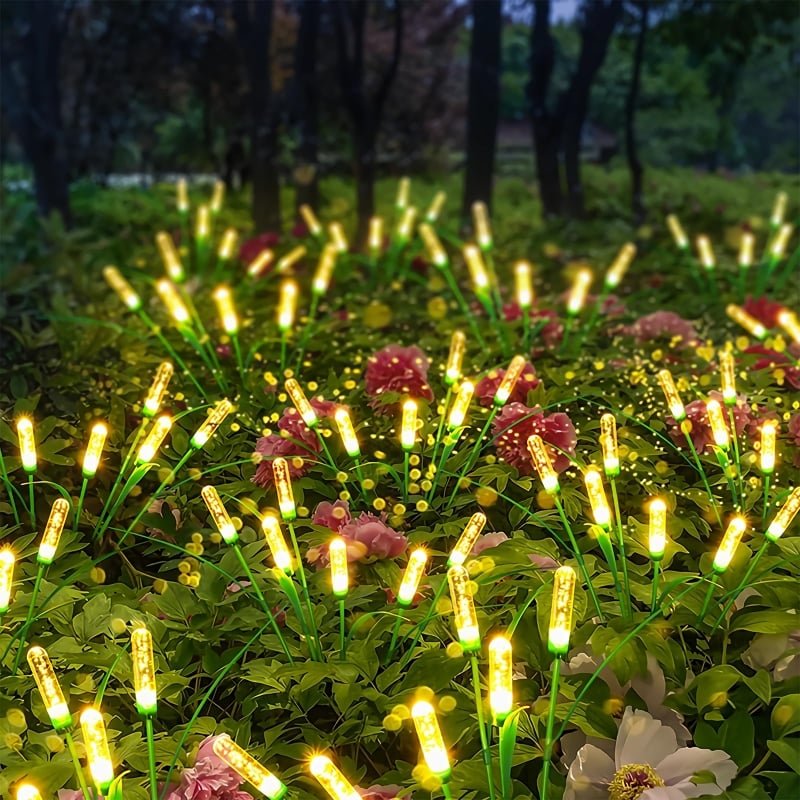 (HOT SALE NOW)-Swaying Solar Garden Lights
