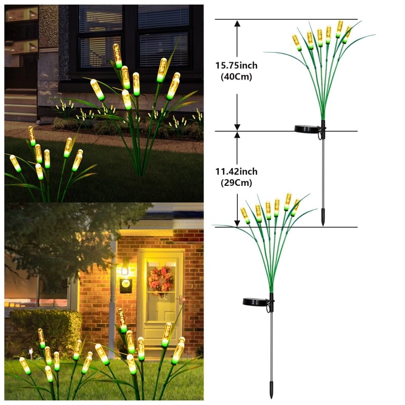 (HOT SALE NOW)-Swaying Solar Garden Lights